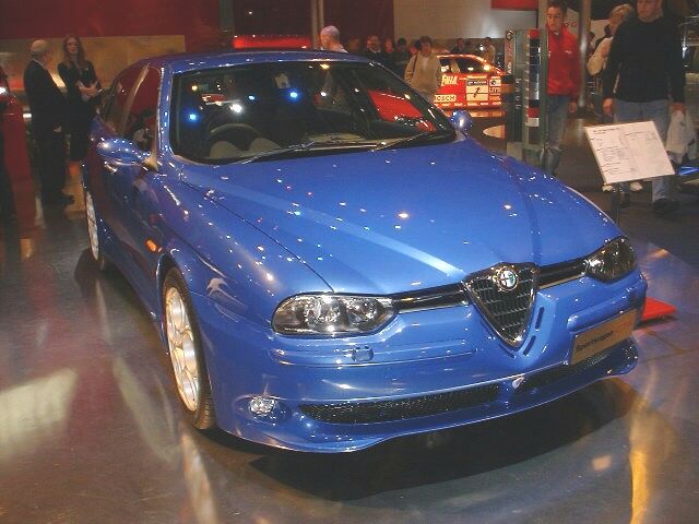 Alfa Romeo 156 Sportwagon GTA at the Birmingham Motor Show