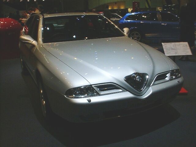 Alfa Romeo 166 2.0 TwinSpark at the Birmingham Motor Show