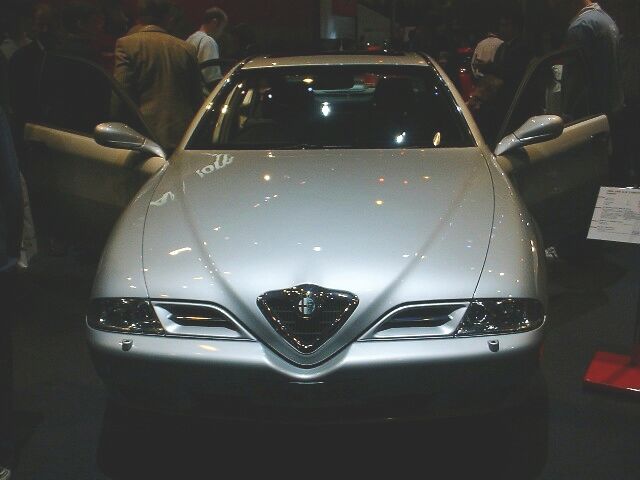 Alfa Romeo 166 2.0 TwinSpark at the Birmingham Motor Show