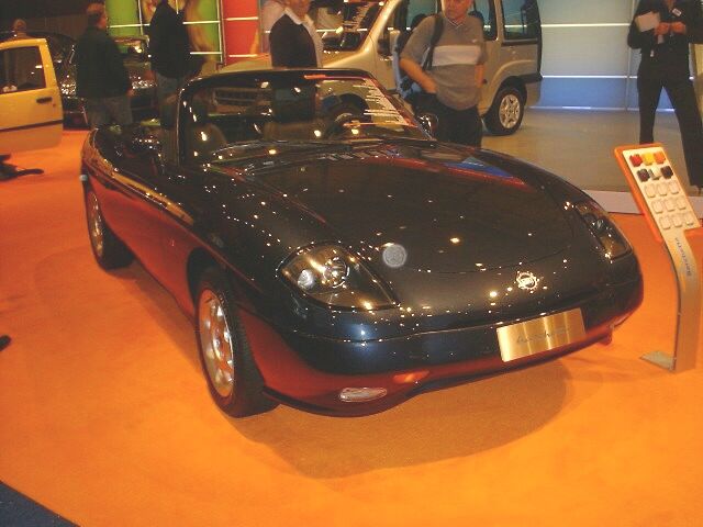 Fiat Barchetta at the Birmingham Motor Show