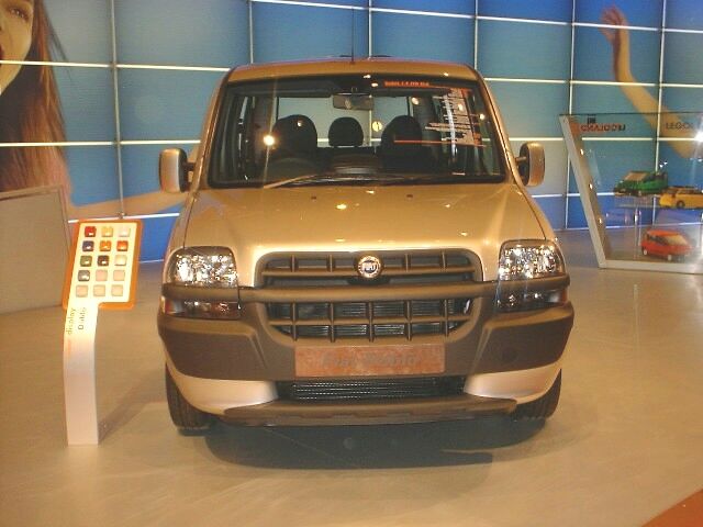 Fiat Doblo JTD ELX at the Birmingham Motor Show