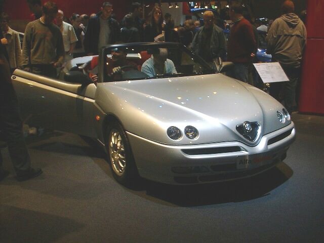Alfa Romeo Spider 3.0 V6 24v 6-speed at the Birmingham Motor Show