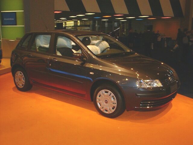 Fiat Stilo 1.8 at the British International Motor Show in Birmingham