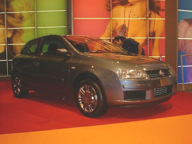 Fiat Stilo 1.8 at the British International Motor Show in Birmingham