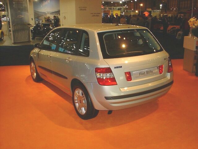 Fiat Stilo JTD at the British International Motor Show in Birmingham