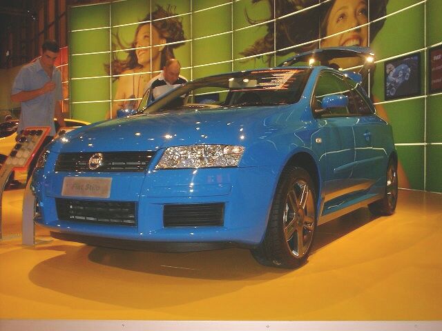 Fiat Stilo Abarth 2.4 20v Selespeed at the British International Motor Show in Birmingham