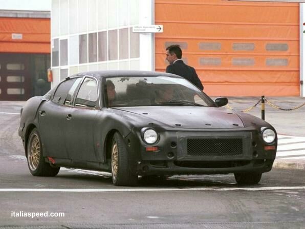 Maserati Quattroporte prototype caught testing