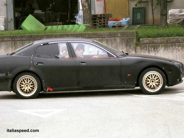 Maserati Quattroporte prototype caught testing