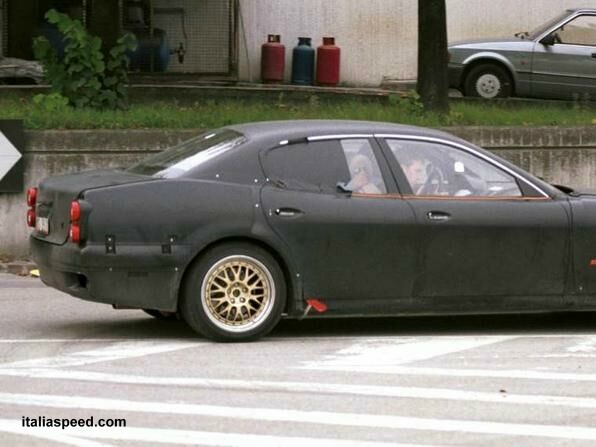 Maserati Quattroporte prototype caught testing