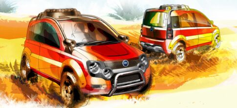 Fiat will unveil the Simba, a mini off road prototype, in Bologna