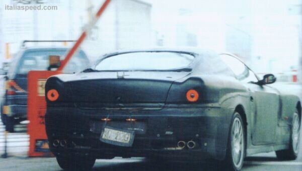 the replacement for the Ferrari 456GT caught testing at Maranello