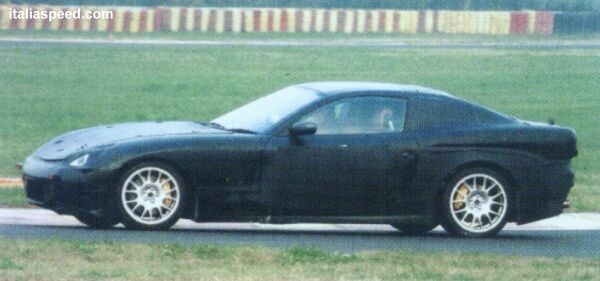 the replacement for the Ferrari 456GT caught testing at Maranello