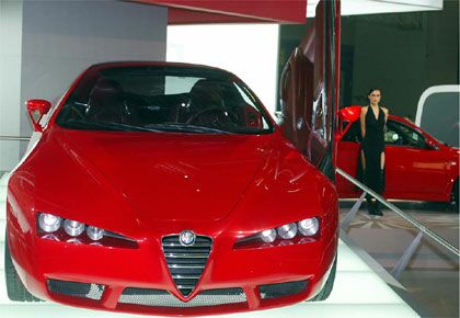 Alfa Romeo Brera at the Bologna Motor Show