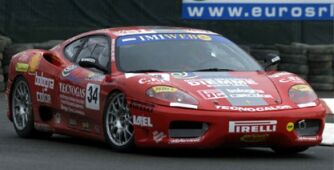 Ferrari 360 Modena Challenge race action at the Bologna Motor Show. Click here for full details