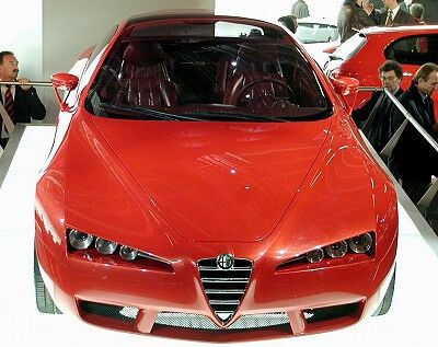 Alfa Romeo Brera at the 2002 Bologna Motor Show