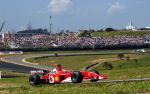 Click here to see photos and read race reports of the Ferrari's of Michael Schumacher and Rubens Barrichello at the 2002 Brazilian Grand Prix