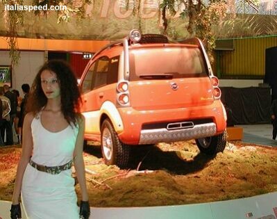 Fiat Simba at the Bologna Motor Show