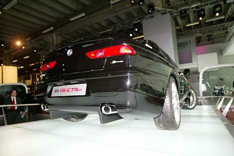 Alfa Romeo 156GTAm at the Bologna Motor Show