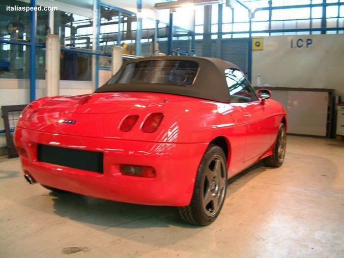 the facelifted Fiat Barchetta will go on sale in the spring