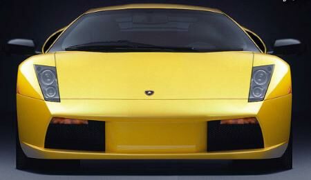 artist's impression of how the Lamborghini Gallardo will look