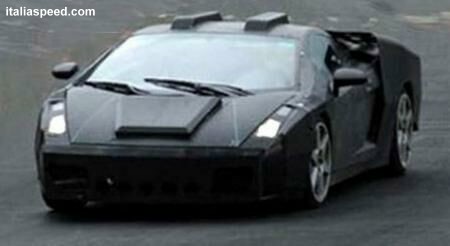 Lamborghini Gallardo prototype undergoing trials