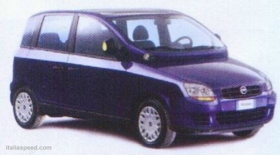 the revised Fiat Multipla due out in 2004 will have its 'wacky' looks toned down