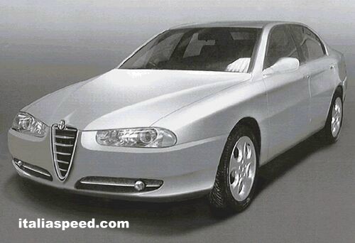 Alfa Romeo 166 restyling?