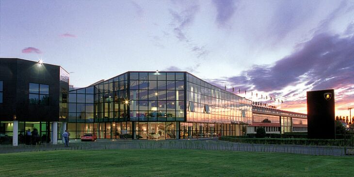 Lamborghini's Sant'Agata headquarters