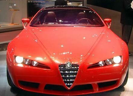 Alfa Romeo based Italdesign Brera at the Geneva Motor Show