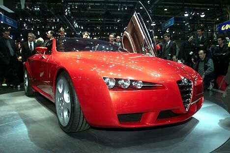 Alfa Romeo based Italdesign Brera at the Geneva Motor Show