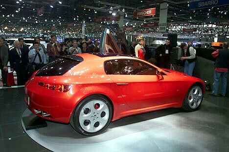 Alfa Romeo based Italdesign Brera at the Geneva Motor Show