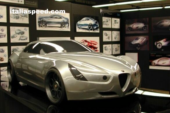 Alfa Romeo based Elessa concept by Tom Matsumoto