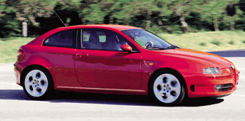 click here to enlarge this image of the Alfa 156 based coupe