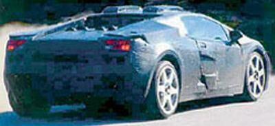 Lamborghini L140 prototype testing