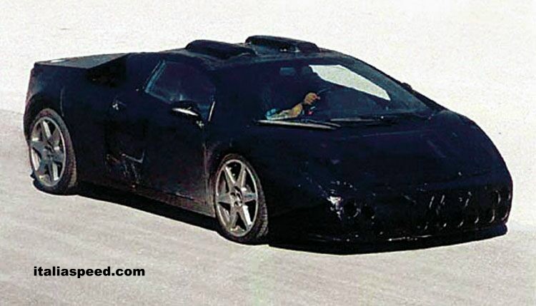 Lamborghini L140 prototype testing