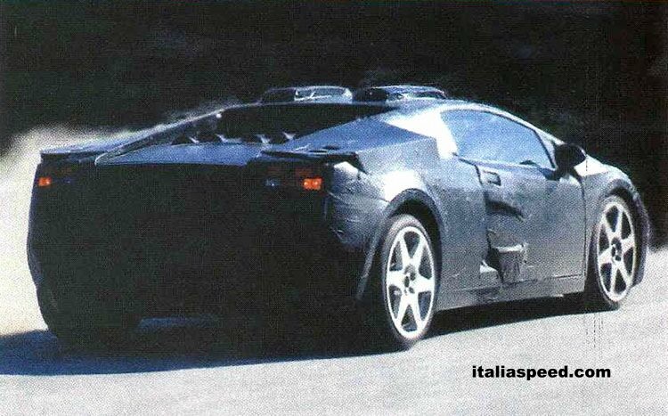 Lamborghini L140 prototype testing