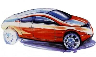 impression of a proposed Alfa 4x4 Sports Utility vehicle