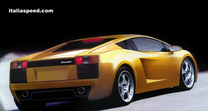 artist's impression of the Lamborghini Gallardo