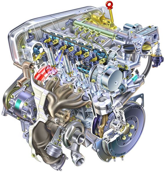 Alfa Romeo's new 140 bhp 16v 1.9 JTD common rail multi-jet diesel engine