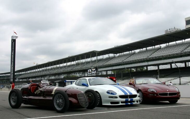 Maserati's at Indianapolis