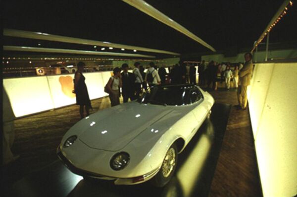 1963 Chevrolet Corvair Testudo at the 'Italian Avantgarde in Car Design' exhibition