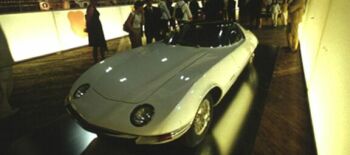 1963 Chevrolet Covair Testudo at the 'Italian Avantgarde in Car Design' exhibition
