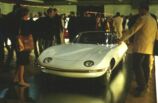 1963 Chevrolet Corvair Testudo at the 'Italian Avantgarde in Car Design' exhibition, click here for full exhibition report