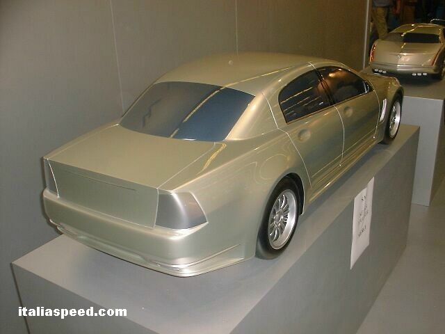 scale model of the Carcenaro New York at the 2002 Paris Motor Show