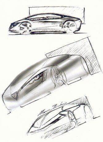 Alfa Romeo Corsa design drawings