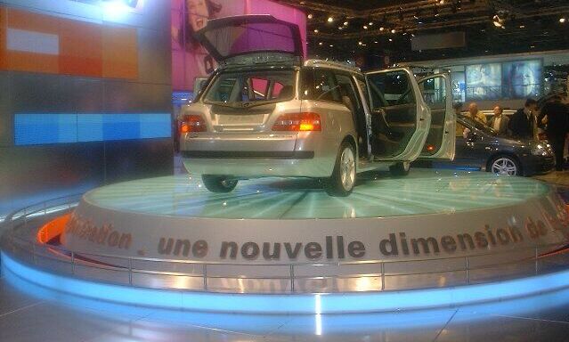 the Fiat Stilo Stationwagon at the Paris Motor Show