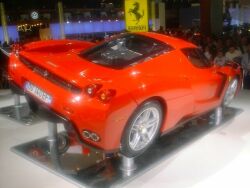 click here to see the launch of the Ferrari Enzo at the Paris Motor Show