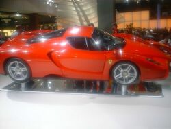 click here to see the launch of the Ferrari Enzo at the Paris Motor Show