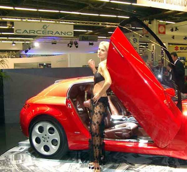 Italdesign Brera at the 2002 Paris Motor Show