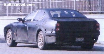 Maserati Quattroporte prototype caught testing